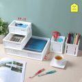 Multi-function mesh A4 document storage tray model DT-11 White. 