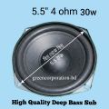 5.5 inch 6 ohm 30 watt high bass speaker. 