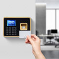 Bisofice Biometric Time Clock Attendance Machine for Employees 1000pcs Fingerprint/1000pcs Password/1000pcs ID Card 5 Languages. 