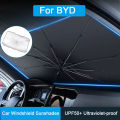 For BYD Qin Plusdmi Atto 3 Han EV Dolphin Car Windshield Sunshades Front Shading Umbrella.