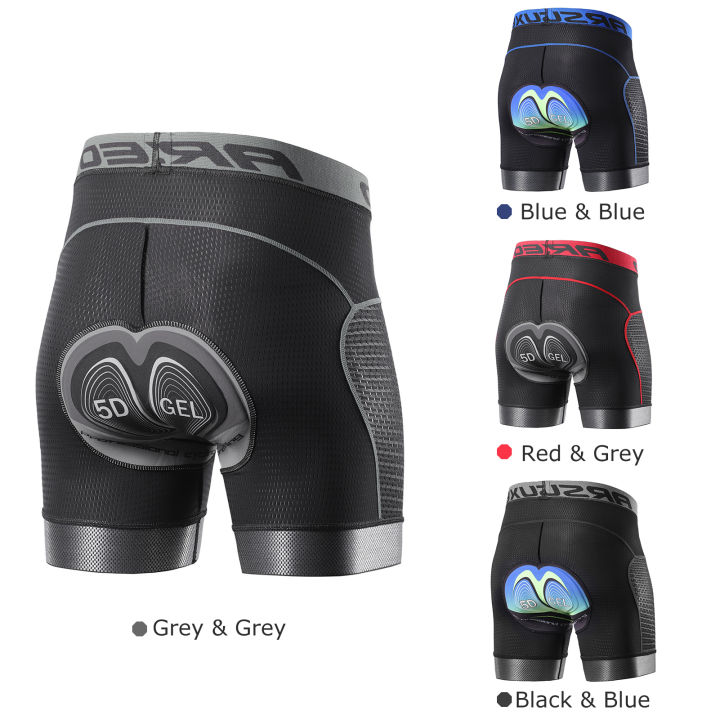Arsuxeo%20Men%20Cycling%20Underwear%20Shorts%205D%20Gel%20Padded%20Quick%20Dry%20MTB%20Bike%20Bicycle%20Riding%20Shorts%20-%20Image%203