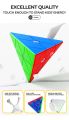 Monster Go Pyraminx  Enhanced Magic Speed Cube GAN Pyramid 3X3 Professional Fidget Toys. 