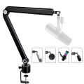 Adjustable Heavy Suspension Boom Microphone Stand for SM7B K688 K658 AM8 Condenser Microphone Recording Studio Scissor Arm Stand. 