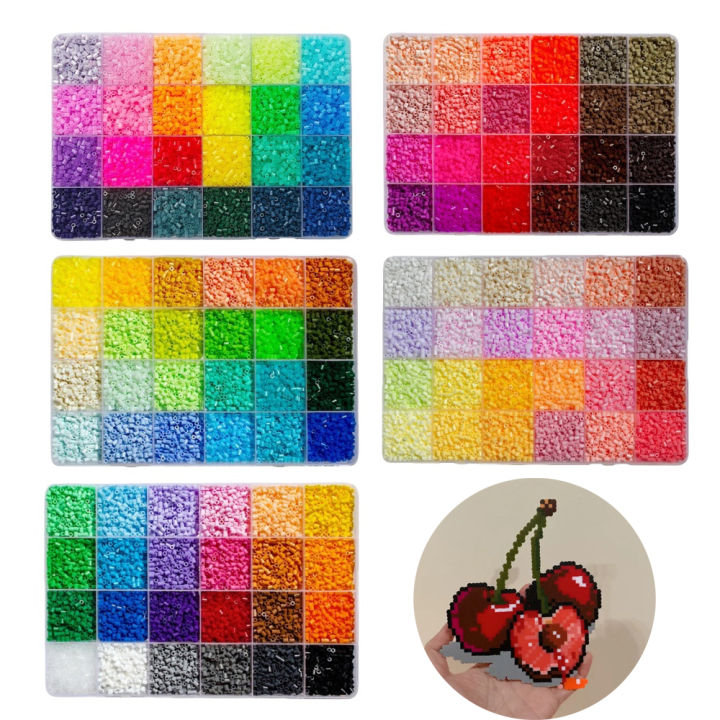 8400pcs/set Perler Beads Fuse Hama Beads for Diy Handmade  Home Decoration