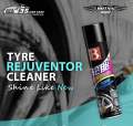 BOTNY Tyre Rejuvenator Cleaner | Tire Foam | Tire Shiner – 650ml | Tyre Polish Spray | Black Tire Restorer. 