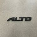 ALTO Logo - Alto Emblem in Matte Black. 