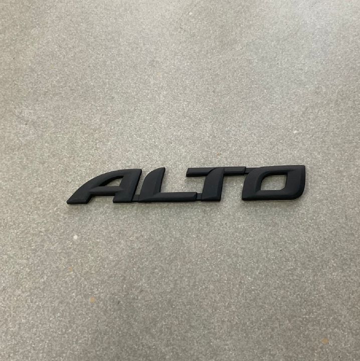 ALTO Logo - Alto Emblem in Matte Black