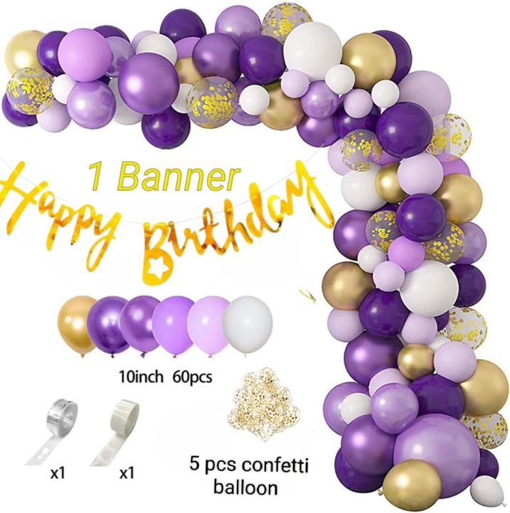 Purple%20Gold%20Birthday%20Decorations,%20Purple%20Balloons%20Garland%20Arch%20Kit%20Purple%20and%20Gold%20Confetti%20Latex%20Balloons%20Happy%20Birthday%20Cursive%20Banner%20Circle%20Dots%20Garland%20Birthday%20Party%20Supplies%20-%20Image%202