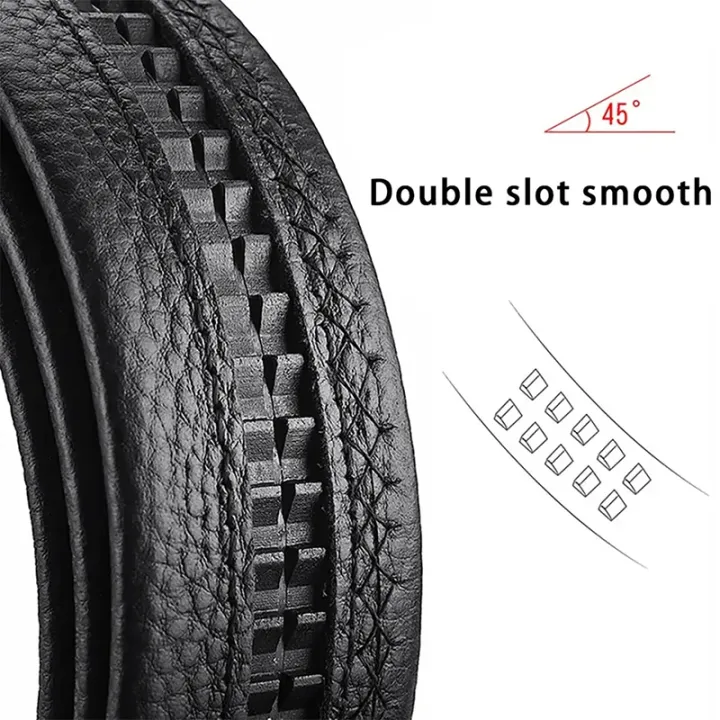 2Pcs%20Men's%20Belt%20Fashion%20Without%20Buckle%20High%20End%20Belts%20Black%20Soft%20PU%20Leather%20Men%20Belts%20Body%20No%20Buckle%20Strap%20-%20Image%203