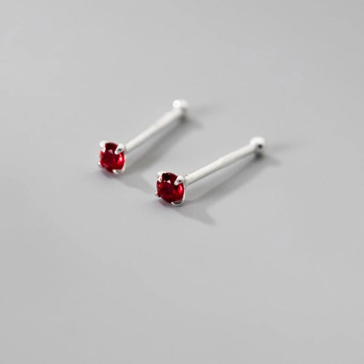 INZATT%20Real%20925%20Sterling%20Silver%20Zircon%20CZ%20Mini%20Stud%20Earrings%20for%20Women%20Non%20Removable%20Beads%20Color%20Single%20Ear%20Hole%20Fine%20Jewelry%20-%20Image%205