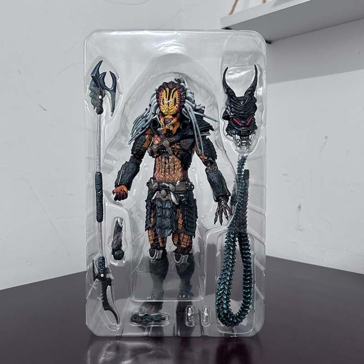 NECA%20Predator%20Clan%20Leader%20Concrete%20Jungle%20Deluxe%20Predator%20Warrior%20Action%20Figure%20Chief%20Alien%20Model%20Toy%20Desk%20Decor%20%20For%20Friend%20-%20Image%207