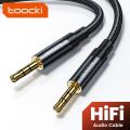 Toocki Aux Audio Cable 3.5mm Jack Male to Male Audio Aux Cable For iPhone Xiaomi 12 Headphones Speaker TV Laptop MP3 Wire Cord.