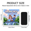 DREAM DATE: Coloring Book for Adults Featuring Cute Cozy Daily Activities for Relaxation (Cozy Spaces Coloring). 