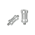Aluminum 1/4' 3/8' Screw Adapter Converter Threaded Spigot Mount for Insta360 Camera Tripod Monopod Flash Light Stand.