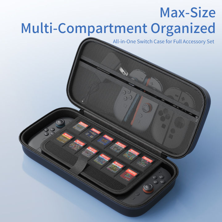 Carrying%20Case%20for%20Switch%202%20Hard%20Storage%20Bag%20for%20NS2%20Game%20Console%20Storage%20Travel%20Shell%20Shockproof%20Drop-proof%20Case%20For%20NS%202%20-%20Image%202