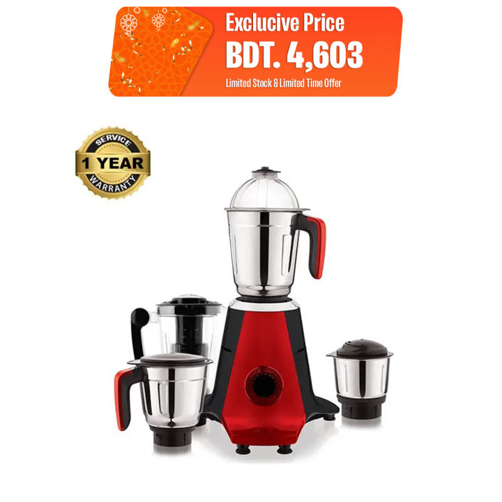 Vision Blender VIS-SBL-024(CYCLONE PRO 4 in1) - 874973 with Free Delivery