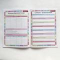Declutter Planner 2026 Coloring Schedule Organizer Goal Planner Workbook Monthy Planner for Daily Task Management notebook. 