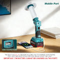 6 Modes Camping LED Flashlight For Bosch Portable Floodlight Work Light with Hook Outdoor Emergency Lantern  Power tools. 