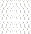12 Pcs Shower Curtain Ring Hanging Hooks for Sorting Shower Curtain Ring Hanging Clip Chain Hooks for Sorting & Organizing, Window Arts & Crafts Display, DIY Key Hangers. 