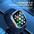 New S8 Ultra 4G Smart Watch Wifi GPS 4G Network 4GB Ram 64GB Storage. 