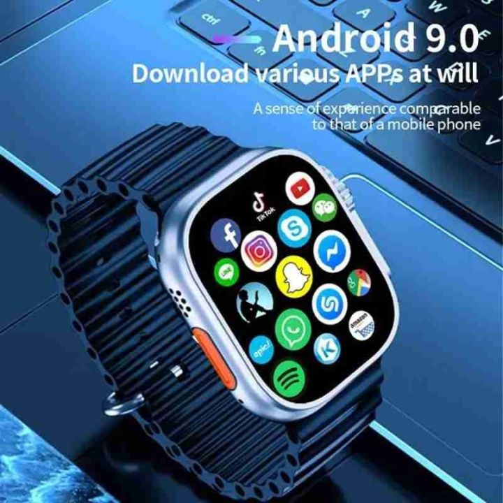 New%20S8%20Ultra%204G%20Smart%20Watch%20Wifi%20GPS%204G%20Network%204GB%20Ram%2064GB%20Storage%20-%20Image%205