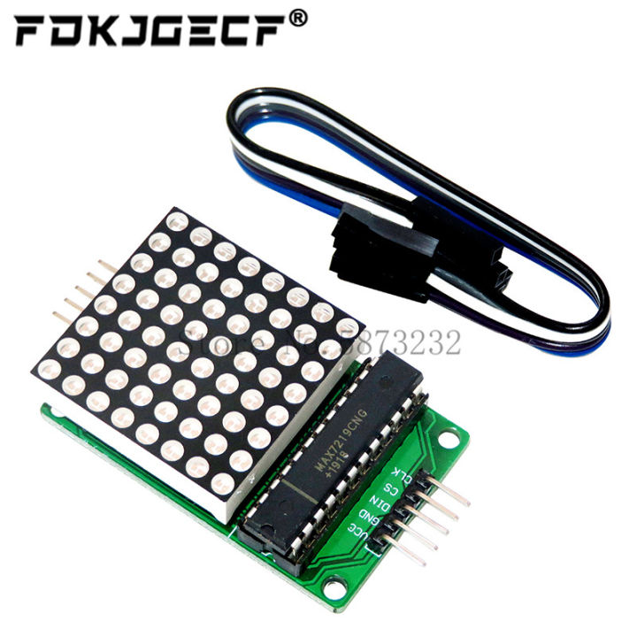 8x8 8*8 MAX7219 Dot Led Matrix Module MCU LED Display Control Module ...