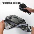 Handle Fly Fishing Hand Net Collapsible Small Mesh Foldable Landing Net Fishing Lures Net Outdoor Stream Fishing Tools Accessory. 