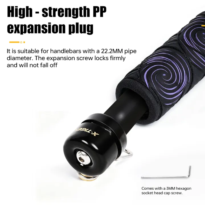 X-TIGER%20Bicycle%20Bell%2080dB%20Clear%20Loud%20MTB%20Road%20bike%20bell%20Compact%20Lightweight%20Bar%20end%20bell%20for%20road%20Bike%20horn%20bike%20accessories%20-%20Image%204