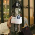 2 L BPA Free Water Bottle with Time Marker.