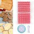 1set - Create Unique Cookie With Letters Numbers And Symbols - DIY Biscuit Cake Molds For Creative Cookie Decorating. 