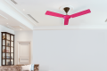 Pink Fan Cover for Ceiling Fan with Motor Protection – Reusable Dustproof Non-Woven Fabric – Fits All 3-Blade Fans – Easy to Wash, Blocks Dirt, Moisture & Insects. 
