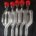 S-Shape Airlocks ,Homebrew Bubble Airlock Carboys Stopper & Fermenter Seal Valve with Food Grade Grommets Wine Making.