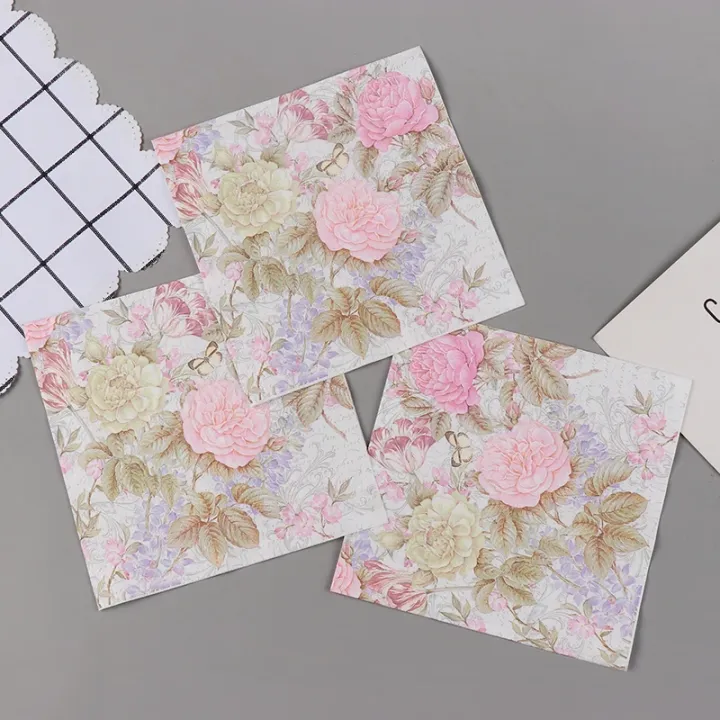 20pcs/Pac%2033cm%202Ply%20Colorful%20Printed%20Napkin%20Pink%20Flower%20Square%20Butterfly%20Valley%20Bart%20Paper%20Wedding%20Pure%20Wood%20Pulp%20Paper%20Placemat%20-%20Image%204