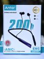 200H Neckband Antor Luxury Wireless Earphone Bluetooth 5.4 Voice Change magnetic On/Off Type C port.