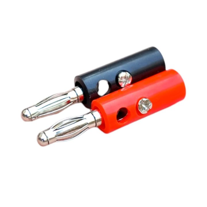 1/5 Pairs 4mm banana plug male connector