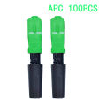 Fast Connector SC  APC UPC Embedded Fiber Optic Connector Quick Connector Cold FTTH  Single Mode  Optic Fiber Quick Cold. 