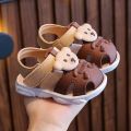 Fufu shop toddler shoes soft bottom non-slip baby sandals breathable shoes boys shoes girls shoes teddy bear. 