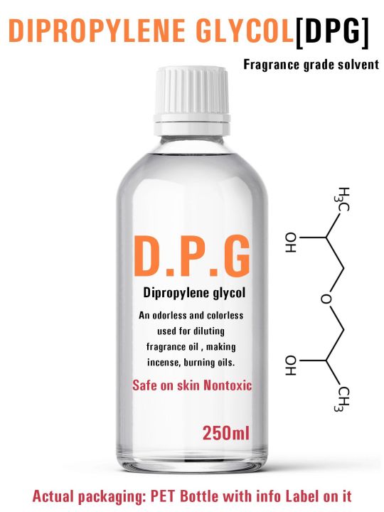 DPG - Dipropylene Glycol 250g | Solvent Fragrance Grade