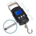 Max. 50 kg portable luggage scale. Travel luggage scale HS-A09L. 