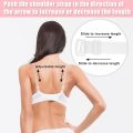 3 Pairs Clear Bra Straps Invisible Non-Slip Adjustable Bra Straps for Strapless Bras. 