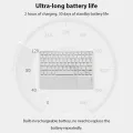 Extra Long Standby Wireless Keyboard For Android IOS Windows Samsung Apple Phone Tablet Keyboard White Ipad Keyboard And Mouse. 
