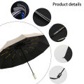 24 bone automatic folding umbrella Windproof sunshade Umbrella Men's and women's Luxury Business Umbrella Sunshade zwq. 