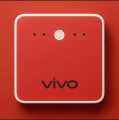 Vivo Compact Power Bank 5000MAH – Sleek Red Edition. 
