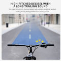 TOSUOD Bicycle Bell Waterproof Lightweight Mini Bike Bell Clear And Loud 90db Polyoxymethylene + Aluminum Material Cycling Bell. 