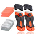 Glass Cleaning Scraper Tool for Car Windows Stickers Non Scratch Scraper with Metal+Plastic Blades Oven & Hob Scraper.