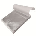 100pcs Imitation Golden Silvery Foil Paper Leaf Sheet Gilding DIY Art Craft Paper DIY Scrapbooking Craft Home Decorations. 