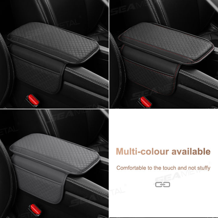 SEAMETAL%20Universal%20Car%20Arm%20Rest%20Cushion%20PU%20Leather%20Breathable%20Center%20Console%20Box%20Cover%20Anti%20Scratch%20Armrest%20Box%20Protector%20Cover%20-%20Image%205