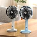 DP 7640 USB Rechargeable Floor Fan Summer Mute ventilator Student Desktop Table Fans for Office Bedroom.