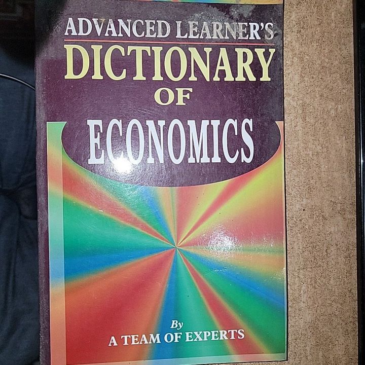 Advanced Learner's Dictionary of Economics