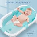 Baby Bath Cushion Pad, Newborn Bathtub Mat, Infant Bath Supporter Net, Baby Bathtub Pillow, Nonslip Floating Bathing Tub Seat. 